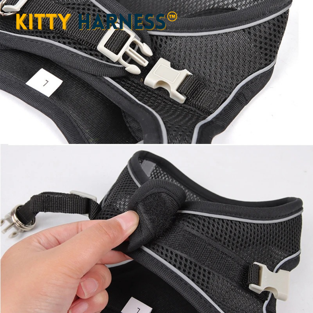 Kitty Harness™ - Omicci Pink / Extra-Small (0.5 kg - 1.5 kg)